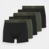 Pier One 5 Pack - Culotte -Black/Khaki -Pier One Tienda de ventas 00955010cec94d048deaec05ec199c27