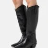 Pier One Leather - Botas Camperas - Black -Pier One Tienda de ventas 03bd72a676284880a1c2ae4410a8641f