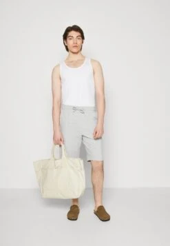 Pier One Shorts - Mottled Light Grey -Pier One Tienda de ventas 05154eb376e44b7d9adaa67150713c05