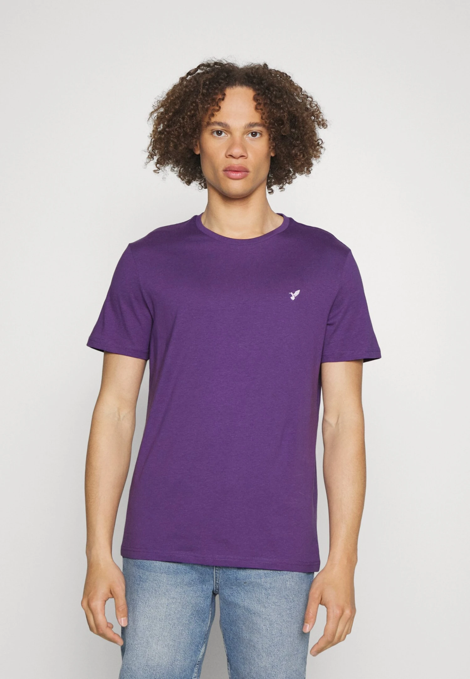 Pier One Unisex 5 Pack - Camiseta Básica - Light Blue/Purple/White 7 Pier One Unisex 5 Pack - Camiseta Básica - Light Blue/Purple/White - Imagen 5