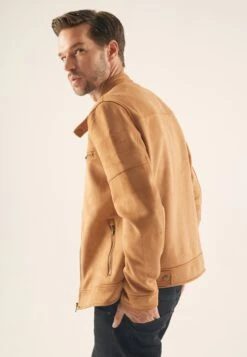 Pier One Chaqueta De Cuero Sintético - Cognac -Pier One Tienda de ventas 0a0417ef66734e4d9a1d0a70b0e082cc