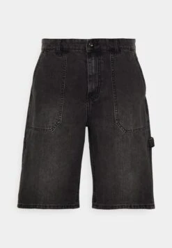 Pier One Regular Fit Carpenter - Shorts Vaqueros -Black -Pier One Tienda de ventas 0f441c1e70184b8f9e44936458fd2a17