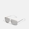 Pier One Unisex - Gafas De Sol - Silver-Coloured, Black -Pier One Tienda de ventas 1103c68edb364b7cbf3808eb9b09d166