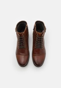 Pier One Leather - Botines Con Cordones - Brown -Pier One Tienda de ventas 1490833927b942a0ad6e7a6db5f32814