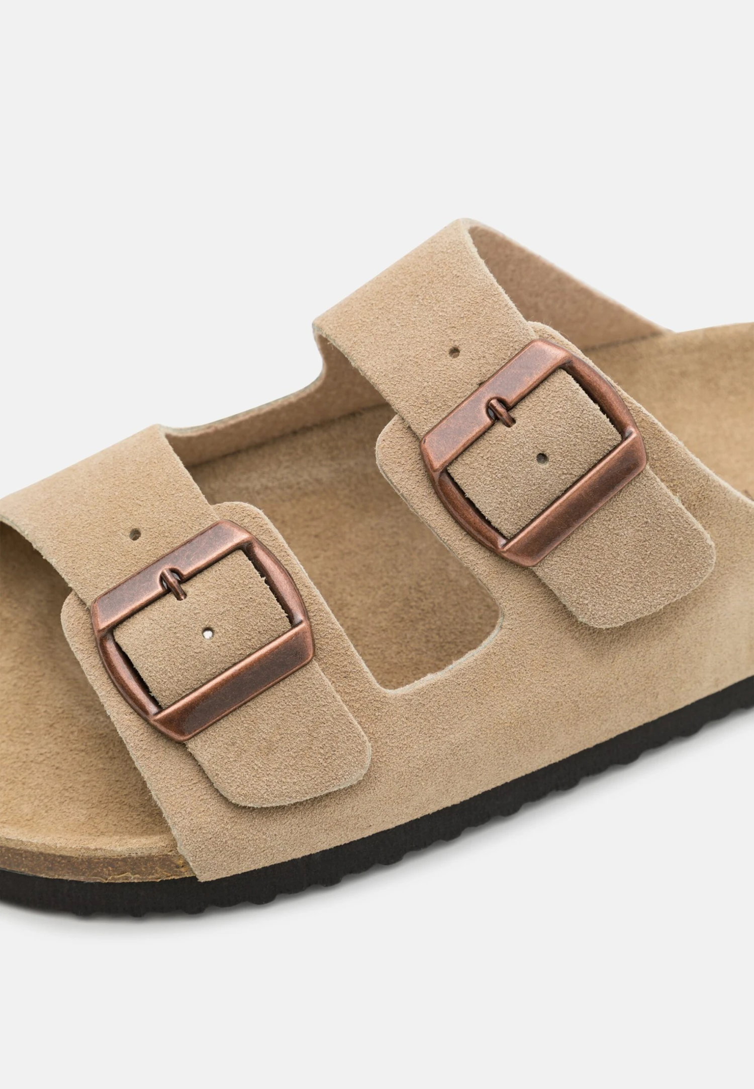 Pier One Leather Unisex - Pantuflas - Beige 8 Pier One Leather Unisex - Pantuflas - Beige - Imagen 6