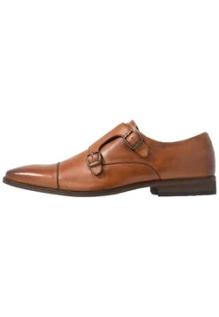 Pier One Leather - Mocasines - Cognac