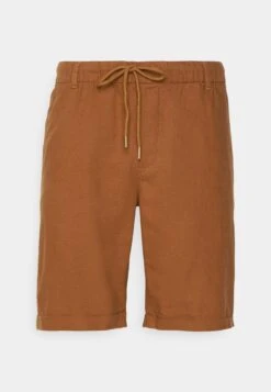 Pier One Linen Blend Drawcord Shorts- Shorts - Brown -Pier One Tienda de ventas 1ea4e2e885224bdf9790c588673025ff