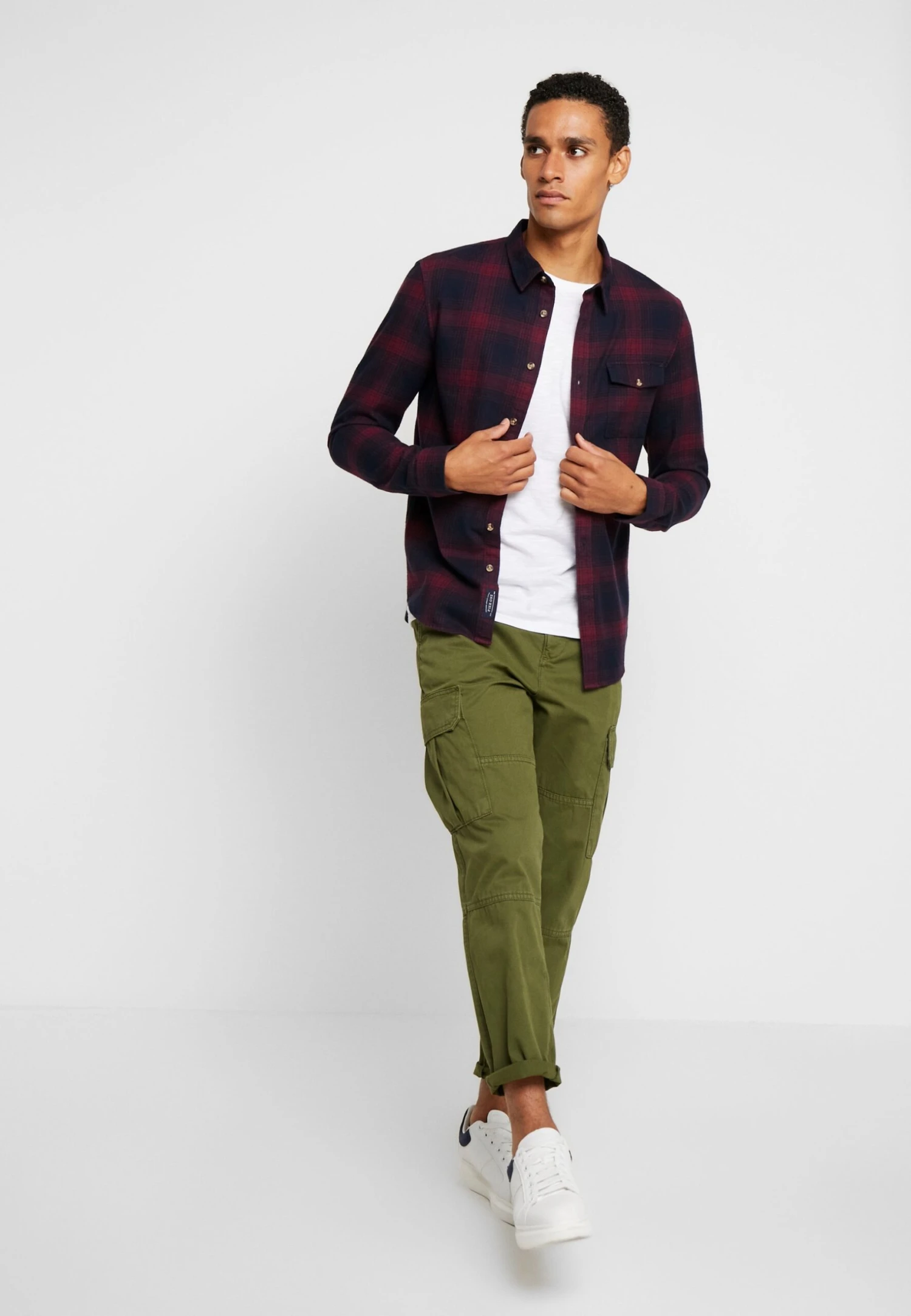 Pier One Camisa - Bordeaux 4 Pier One Camisa - Bordeaux - Imagen 2