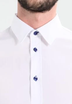 Pier One Camisa - White/Blue 11 Pier One Camisa - White/Blue -Pier One Tienda de ventas 2003bd6b36ee489eb914b3cd355ce6c8
