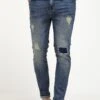 Pier One Vaqueros Slim Fit - Destroyed Denim