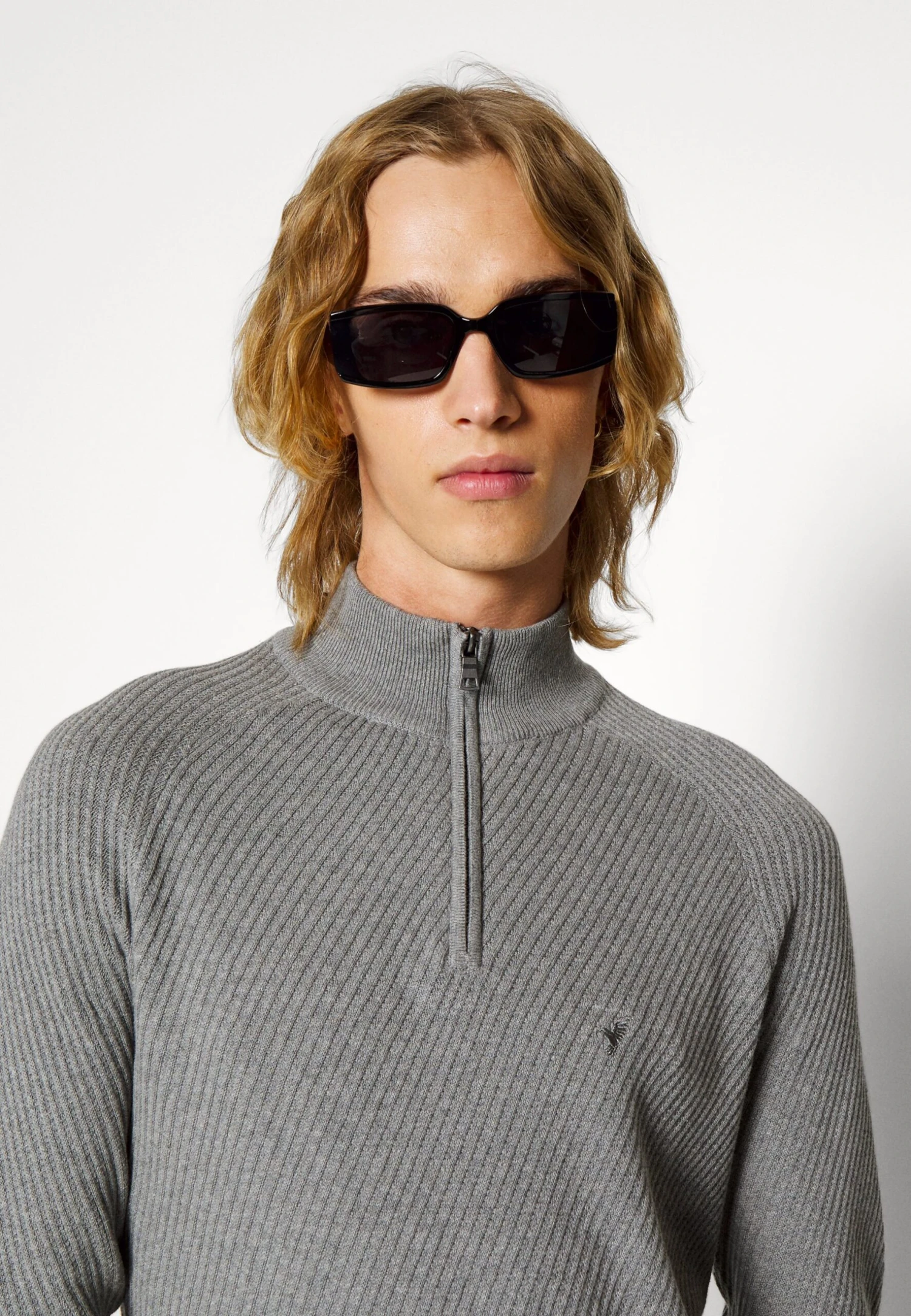 Pier One Jersey De Punto - Mottled Grey 6 Pier One Jersey De Punto - Mottled Grey - Imagen 4