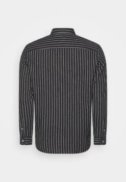 Pier One Flannel Stripes- Camisa - Dark Grey -Pier One Tienda de ventas 254e1052c3594208a081361581b72edd