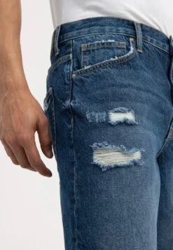 Pier One Shorts Vaqueros - Dark Blue Denim -Pier One Tienda de ventas 276254a4979c4bad9439f125663ea190