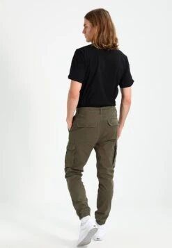 Pier One Cuffed Skinny Trouser- Pantalones Cargo - Khaki 11 Pier One Cuffed Skinny Trouser- Pantalones Cargo - Khaki -Pier One Tienda de ventas 27a3522f85514c679fcedaaaf368adc1