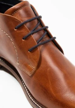Pier One Leather - Zapatos Con Cordones - Cognac -Pier One Tienda de ventas 2bbed48347414e5d9bfaa307a1cddb65