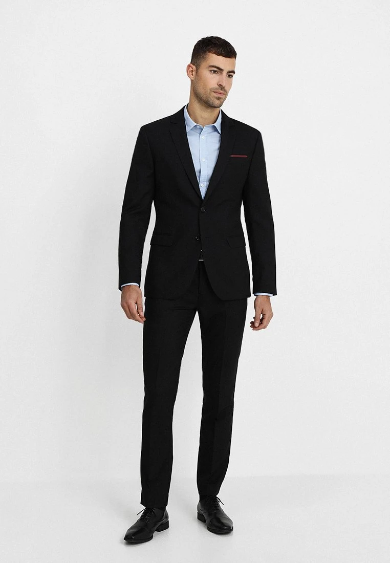 Pier One 2 Pack - Camisa Elegante - White/Light Blue 3 Pier One 2 Pack - Camisa Elegante - White/Light Blue