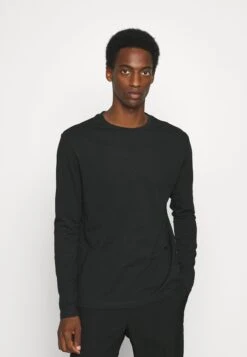 Pier One Camiseta De Manga Larga - Black/Dark Grey/Olive -Pier One Tienda de ventas 2f9f6b55af2d4174a4c10ae424b84bbe