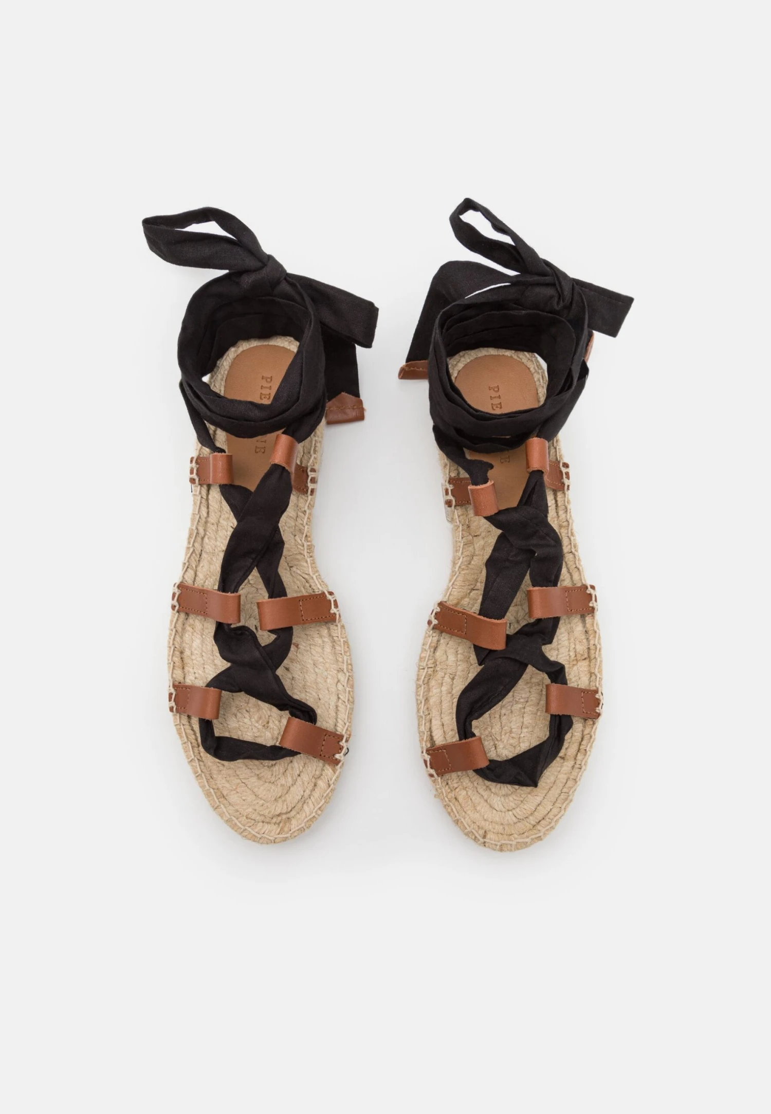 Pier One Leather - Sandalias Con Plataforma - Black 8 Pier One Leather - Sandalias Con Plataforma - Black - Imagen 6
