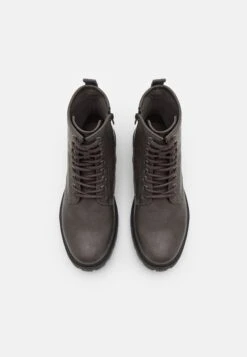 Pier One Unisex - Botines Con Cordones - Grey -Pier One Tienda de ventas 3607680cad744fea88f5de58bb512045