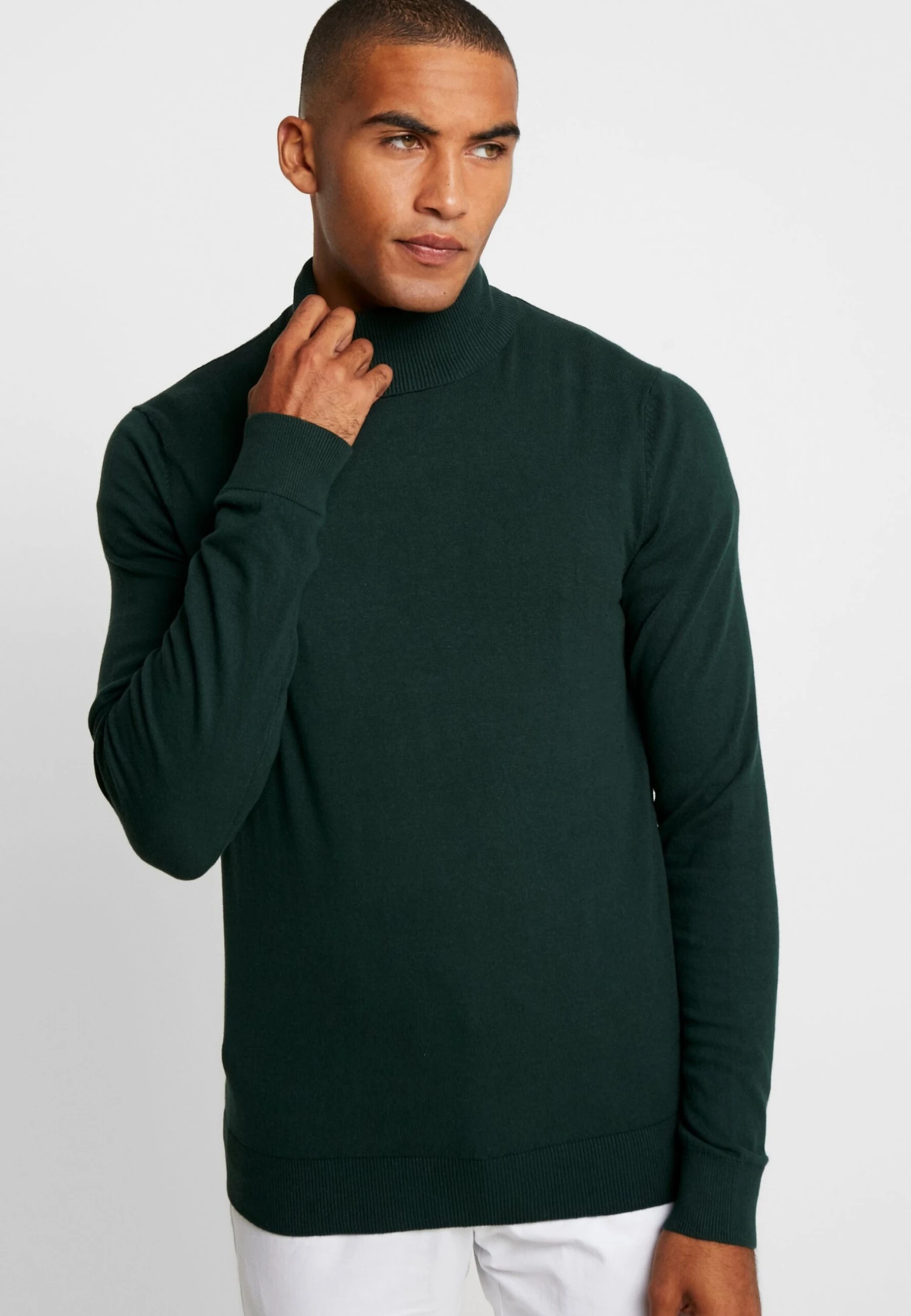 Pier One Jersey De Punto - Dark Green 3 Pier One Jersey De Punto - Dark Green