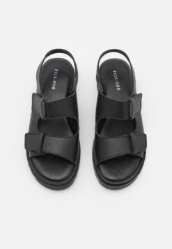 Pier One Leather- Sandalias - Black 13 Pier One Leather- Sandalias - Black -Pier One Tienda de ventas 416cf047752b46fead206d52841da020