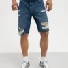 Pier One Shorts Vaqueros - Dark Blue Denim -Pier One Tienda de ventas 4339318a9d5945b59f53f364edca03d2