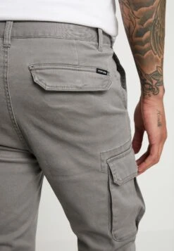 Pier One Cuffed Skinny Trouser- Pantalones Cargo - Grey 13 Pier One Cuffed Skinny Trouser- Pantalones Cargo - Grey -Pier One Tienda de ventas 435cf21acb894cf8af9bc2488e971496