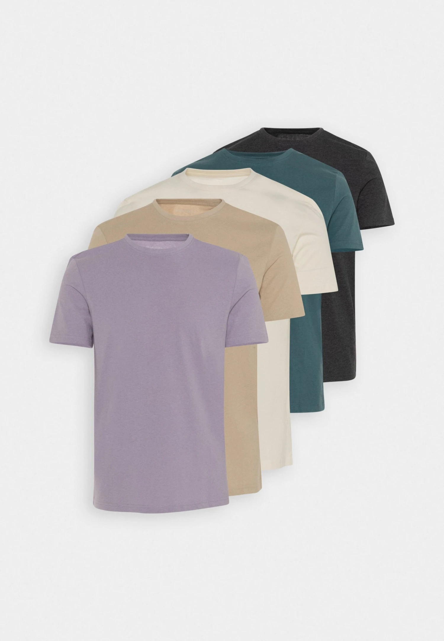 Pier One 5 Pack - Camiseta Básica - White/Off-White/Lilac 10 Pier One 5 Pack - Camiseta Básica - White/Off-White/Lilac - Imagen 8