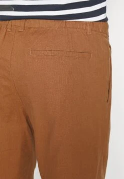 Pier One Linen Blend Drawcord Shorts- Shorts - Brown -Pier One Tienda de ventas 47f3ba1fb7dc4b3aa672e604b9fed1fe