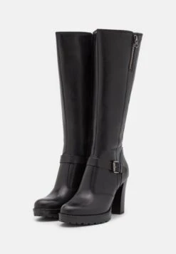 Pier One Leather- Botas De Tacón - Black -Pier One Tienda de ventas 487615a3a2a14c3e975bbf3b4c2d2783