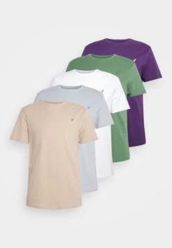Pier One Unisex 5 Pack - Camiseta Básica - Light Blue/Purple/White 14 Pier One Unisex 5 Pack - Camiseta Básica - Light Blue/Purple/White -Pier One Tienda de ventas 4dab7af2179d4e539c84571a9836ad97