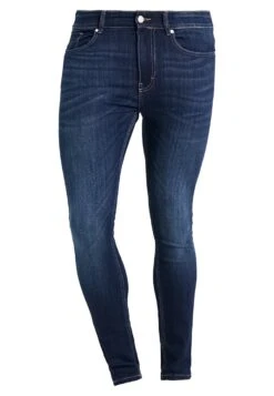 Pier One Vaqueros Pitillo - Dark-Blue Denim -Pier One Tienda de ventas 513c7a96a6954a0f801b551214ed75da