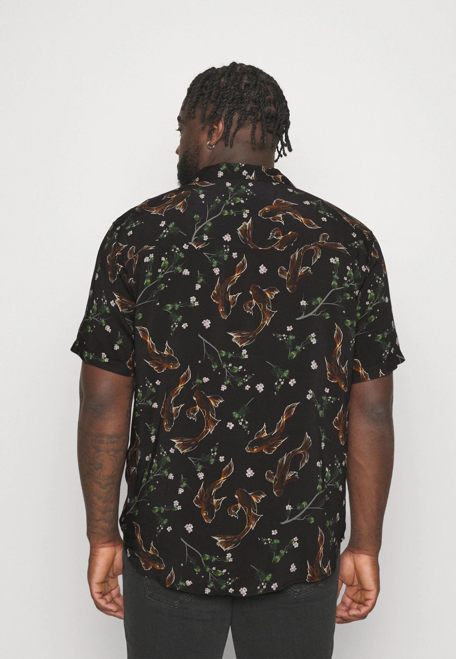 Pier One Asian Print Resort - Camisa -Black 5 Pier One Asian Print Resort - Camisa -Black - Imagen 3