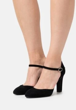 Pier One Leather- Tacones - Black