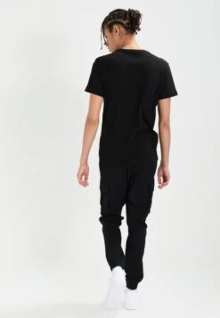 Pier One Cuffed Skinny Trouser- Pantalones Cargo - Black -Pier One Tienda de ventas 6dbb3ccb81194a9bbe12e1a747acd7c6