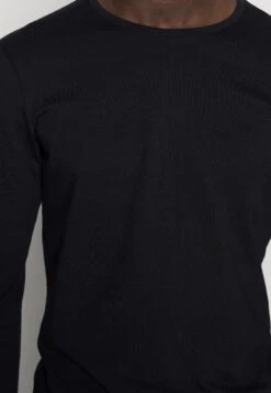 Pier One 2 Pack - Camiseta De Manga Larga - Black -Pier One Tienda de ventas 6fb881997b8a4876aeba003fd4d9057f