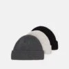 Pier One Unisex 3 Pack - Gorro - Black/Dark Grey/Off-White/ 2 Pier One Unisex 3 Pack - Gorro - Black/Dark Grey/Off-White/ -Pier One Tienda de ventas 6ff45e637c064289bc89bdd981008db1