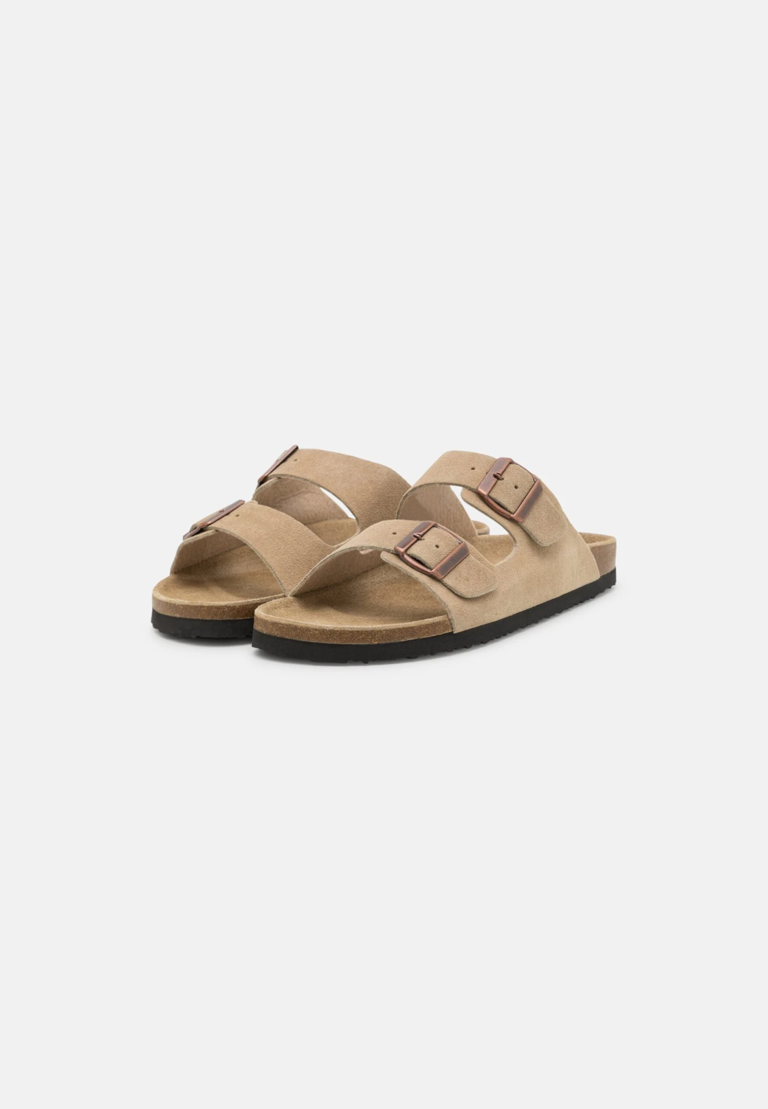Pier One Leather Unisex - Pantuflas - Beige 4 Pier One Leather Unisex - Pantuflas - Beige - Imagen 2