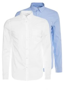 Pier One 2 Pack - Camisa Elegante - White/Light Blue 12 Pier One 2 Pack - Camisa Elegante - White/Light Blue -Pier One Tienda de ventas 71d6edb91cac4bc5aa9b2a07563069b2