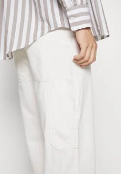 Pier One Carpenter Colored Twill- Vaqueros Rectos - Off-White -Pier One Tienda de ventas 72381b5c0ea4476da8022189e3b24b31