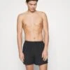 Pier One 5 Pack - Boxer - Black/Khaki/Dark Grey