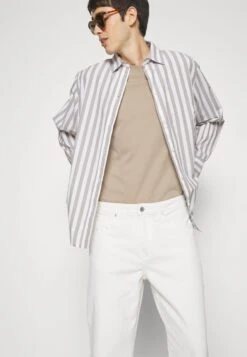 Pier One Carpenter Colored Twill- Vaqueros Rectos - Off-White -Pier One Tienda de ventas 77b17a64a879489bb9510906e2f8dbc4