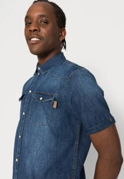 Pier One Camisa - Dark Blue -Pier One Tienda de ventas 785b24cabc8c4d8fb81212a577be2bb7