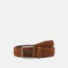 Pier One Leather Unisex - Cinturón - Cognac