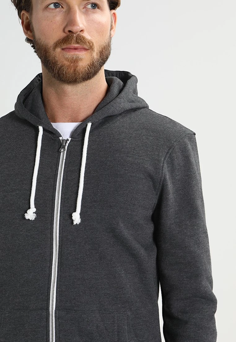 Pier One Sudadera Con Cremallera - Black Melange 6 Pier One Sudadera Con Cremallera - Black Melange - Imagen 4