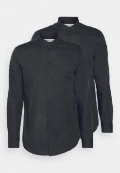 Pier One 2 Pack - Camisa Elegante - Black -Pier One Tienda de ventas 7c9c9d7231e34a65b82ab4c38920fc46