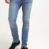 Pier One Vaqueros Slim Fit - Light Blue Denim -Pier One Tienda de ventas 7e8d6be8b1fa44b4ab1e47a79fb30376