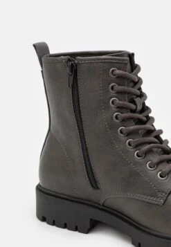 Pier One Unisex - Botines Con Cordones - Grey -Pier One Tienda de ventas 82bd184e7ab747aa887abd7a99f16eb3