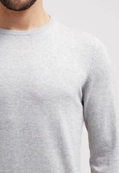 Pier One Basic Crewneck - Jersey De Punto - Light Grey -Pier One Tienda de ventas 84bce05096b94c09b9c8a396de30ba85
