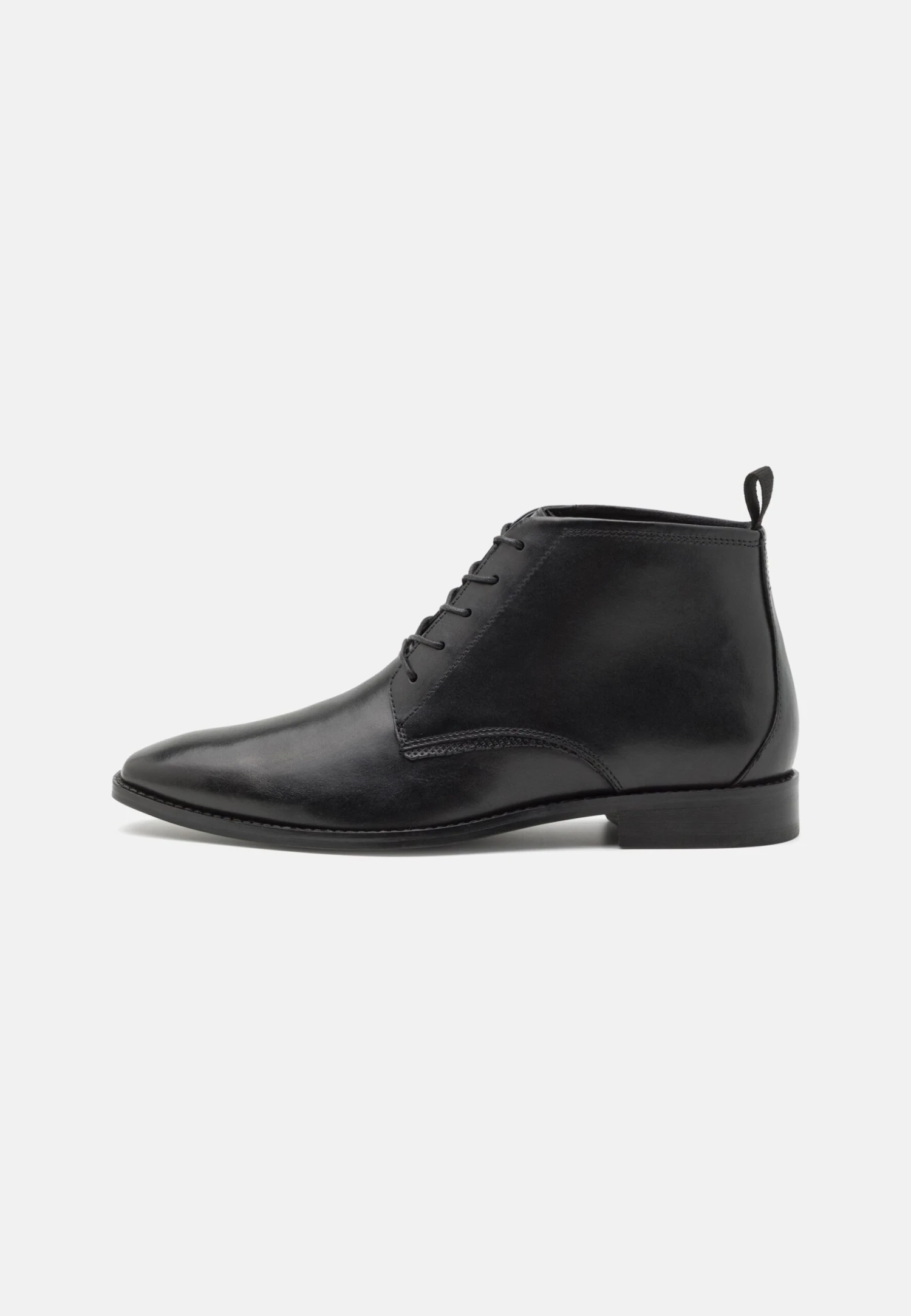 Pier One Leather - Botines Con Cordones - Black 3 Pier One Leather - Botines Con Cordones - Black